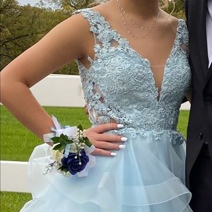 Homecoming Short Layered Dress